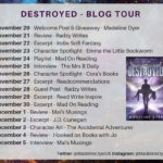 Happy Release Day to DESTROYED - Welcome to the Blog Tour